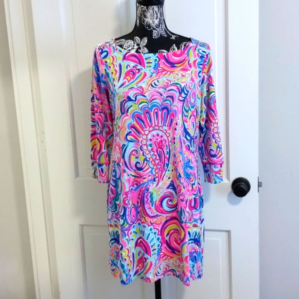 🔴SOLD🔴🆕️ 💖VERY HTF Lilly Pulitzer💖 - UPF 50+ Sophie Dress - Picture 1 of 13